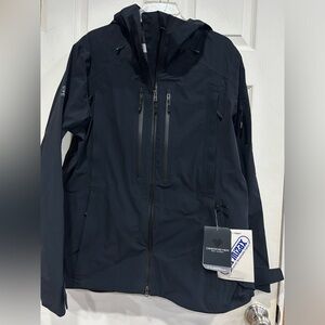 Obermeyer Women's Size 16 Highlands Shell Ski Jacket Black Snowboard Two-Way NWT